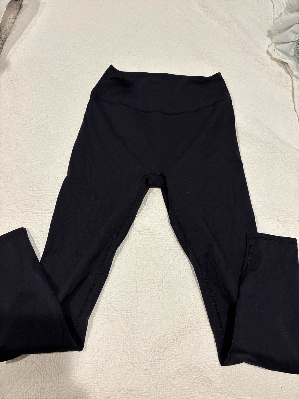 SKIMS Black High-Waist Stretch Leggings